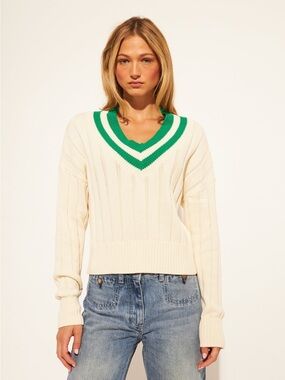 Theodore V Neck Sweater by John + Jenn